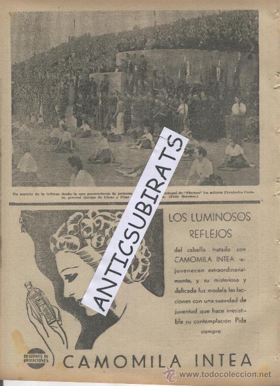 Coleccionismo de revistas y peri&oacute;dicos: ABC.30-10-1938.GUERRA CIVIL.DEMOSTRACION NACIONAL DE FLECHAS. GENERAL QUEIPO.SEVILLA.