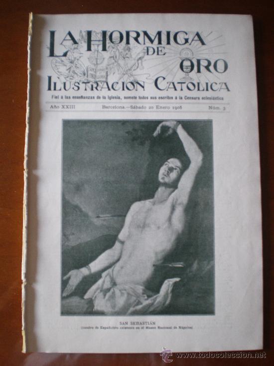 Coleccionismo de revistas y peri&oacute;dicos: LA HORMIGA DE ORO N&ordm; 3 (20/01/06) UTRERA SEVILLA CASA-TORRE MODOLELL BARCELONA NOGUES Y TULET