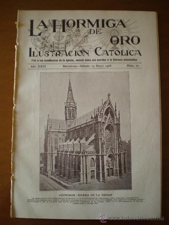 Coleccionismo de revistas y peri&oacute;dicos: LA HORMIGA DE ORO N&ordm; 20 (19/05/06) VALENCIA BARCELONA EXPOSICION BLANCA
