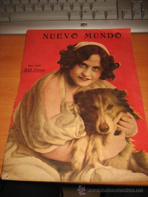 Sammeln von Zeitschriften und Zeitungen: PORTADA  HOJA REVISTA NUEVO MUNDO 1913