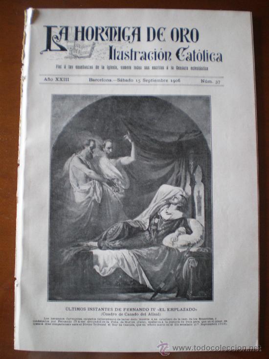 Coleccionismo de revistas y peri&oacute;dicos: LA HORMIGA DE ORO N&ordm; 37 (15/09/06) ALCALA DEL RIO SEVILLA MATARO BARCELONA