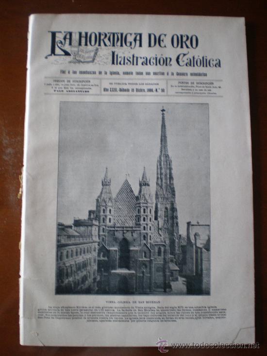 Coleccionismo de revistas y peri&oacute;dicos: LA HORMIGA DE ORO N&ordm; 50 (15/12/06) LOTERIA JOAQUIN TEJADA BARCELONA CARCEL MODELO