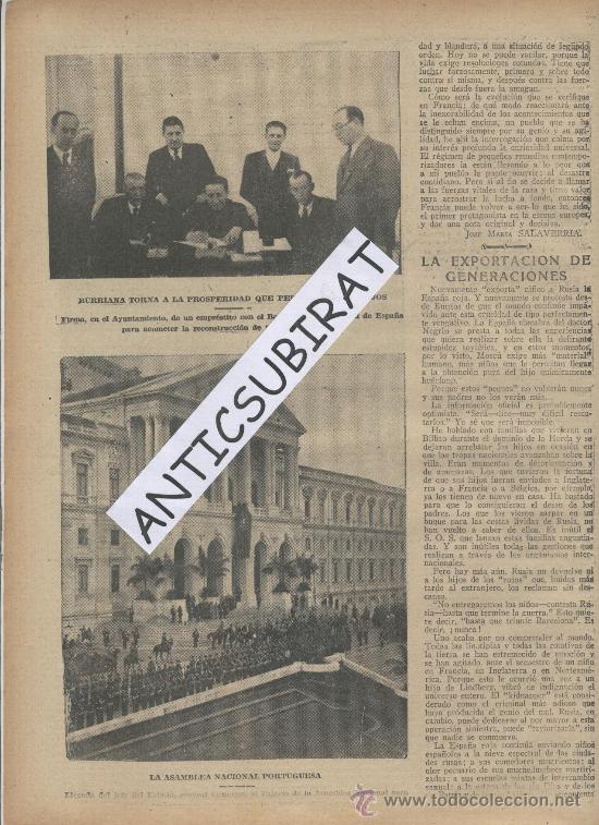 Coleccionismo de Revistas y Peri&oacute;dicos: ABC 11-12-1938 GUERRA CIVIL CREDITO A BURRIANA BUQUE ESCUELA DE LA MARINA ALEMANA EMDEN