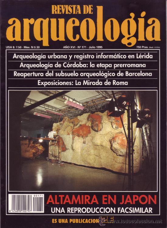 Coleccionismo de revistas y peri&oacute;dicos: Revista de Arqueolog&iacute;a N&uacute;mero 171