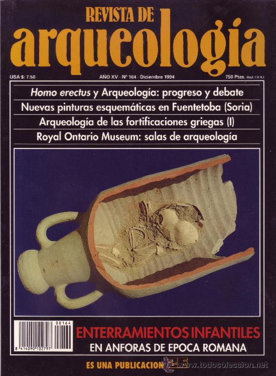 Coleccionismo de revistas y peri&oacute;dicos: Revista de Arqueolog&iacute;a N&uacute;mero 164