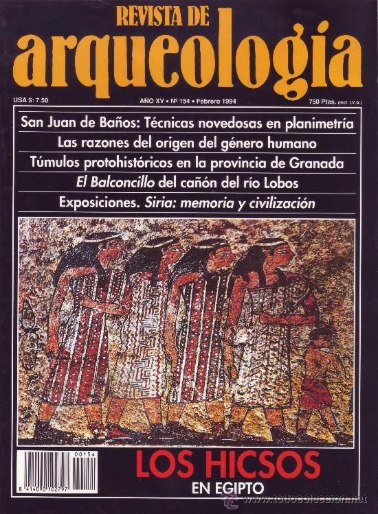 Coleccionismo de revistas y peri&oacute;dicos: Revista de Arqueolog&iacute;a N&uacute;mero 154