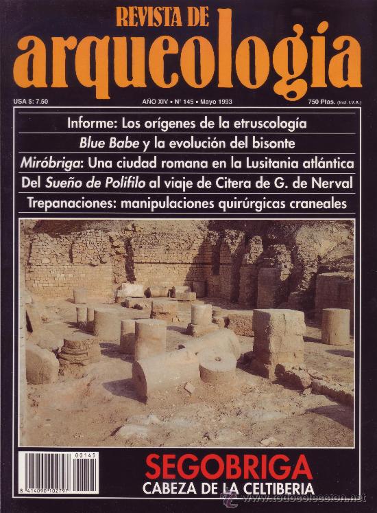 Coleccionismo de revistas y peri&oacute;dicos: Revista de Arqueolog&iacute;a N&uacute;mero 145