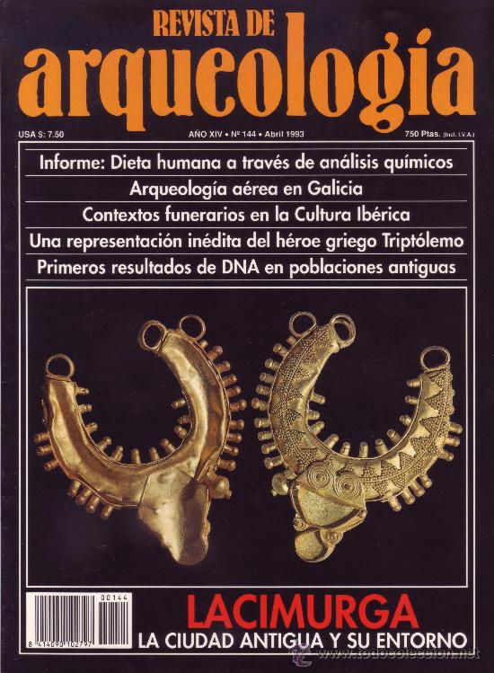 Coleccionismo de revistas y peri&oacute;dicos: Revista de Arqueolog&iacute;a N&uacute;mero 144