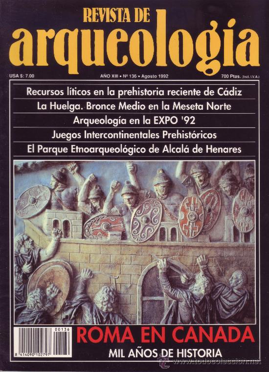 Coleccionismo de revistas y peri&oacute;dicos: Revista de Arqueolog&iacute;a N&uacute;mero 136