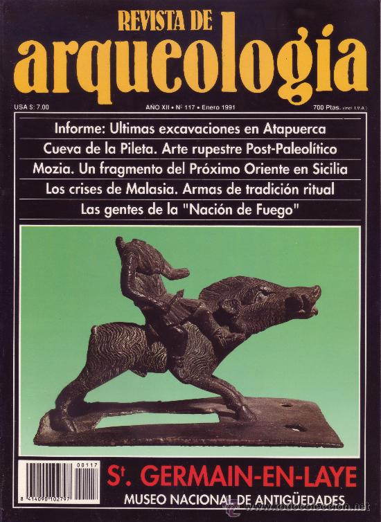 Coleccionismo de revistas y peri&oacute;dicos: Revista de Arqueolog&iacute;a N&uacute;mero 117