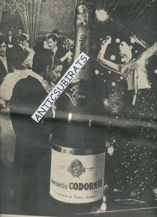 Coleccionismo de revistas y peri&oacute;dicos: PERIODICO.A&Ntilde;O 1970.CAVA. GRAN PUBLICIDAD.CODORNIU.MAVASIA.SITGES.CINE. NOCHE DE CIRCO.