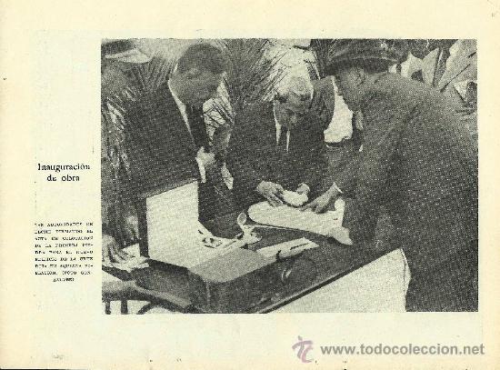 Collezionismo di Riviste e Giornali: * ELCHE * Primera piedra del edificio de la Cruz Roja - 1935