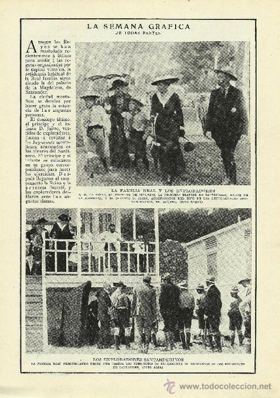 Colecionismo de Revistas e Jornais: * SANTANDER * BOY &ndash; SCOUTS * La familia real y los exploradores - 1916