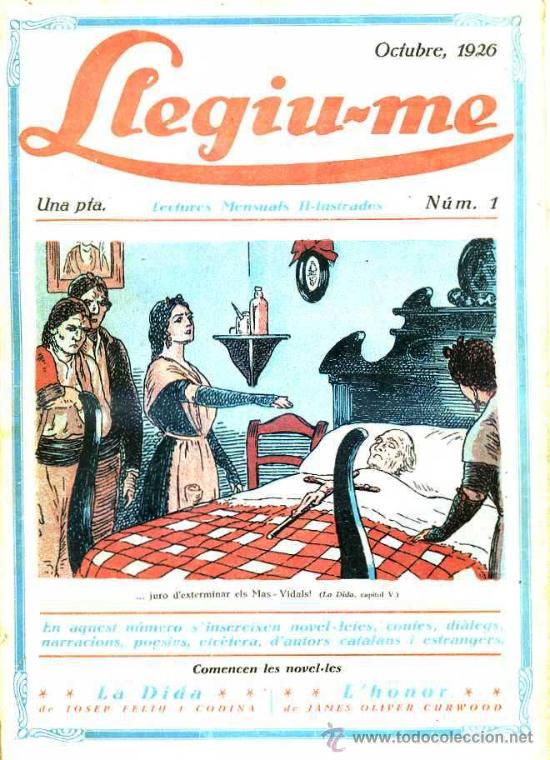 Collezionismo di Riviste e Giornali: LLEGIU-ME ANY I N&ordm; 1 - OCTUBRE 1926 -EN CATAL&Aacute;N