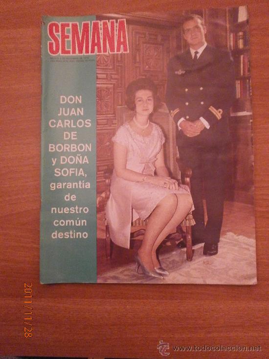 Coleccionismo de Revistas y Peri&oacute;dicos: REVISTA SEMANA 8 DE NOVIEMBRE DE 1975- N&ordm; 1864-