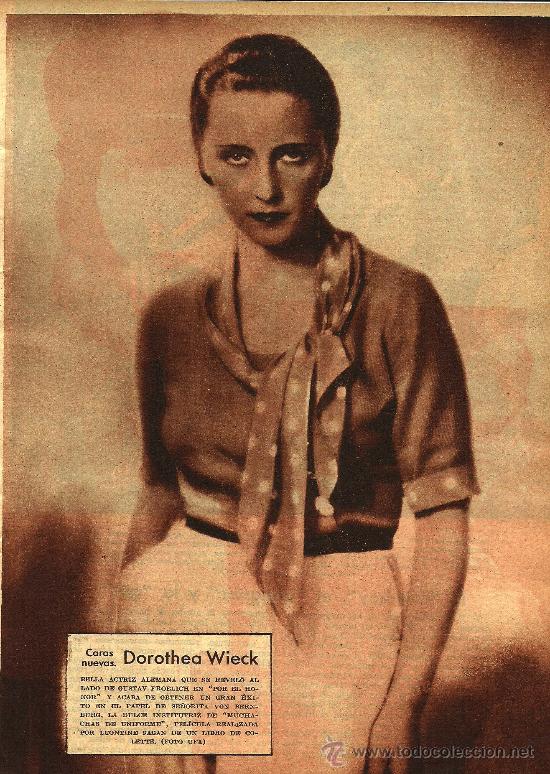 Coleccionismo de revistas y peri&oacute;dicos: * CINE * Dorothea Wieck, Gwen Lee, Rita La Roy, Lucille Williams, Clara Bow - 1932