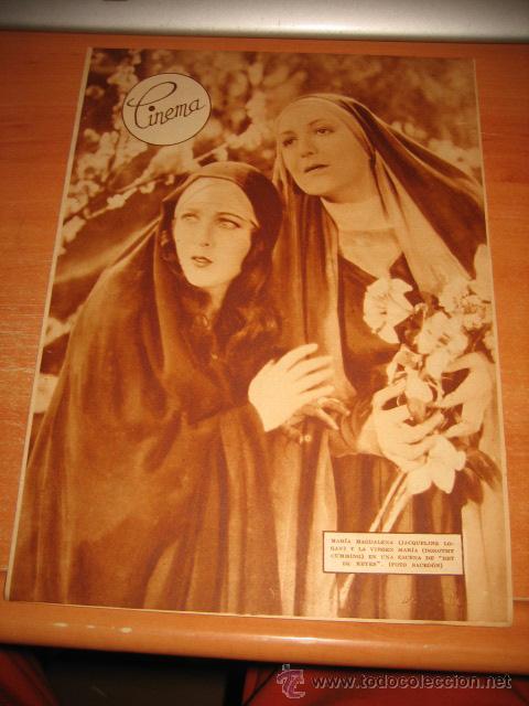 Collezionismo di Riviste e Giornali: CINE JACQUELINE LOGAN YDOROTHY CUMMING  HOJA DE REVISTA BLANCO Y NEGRO 1933
