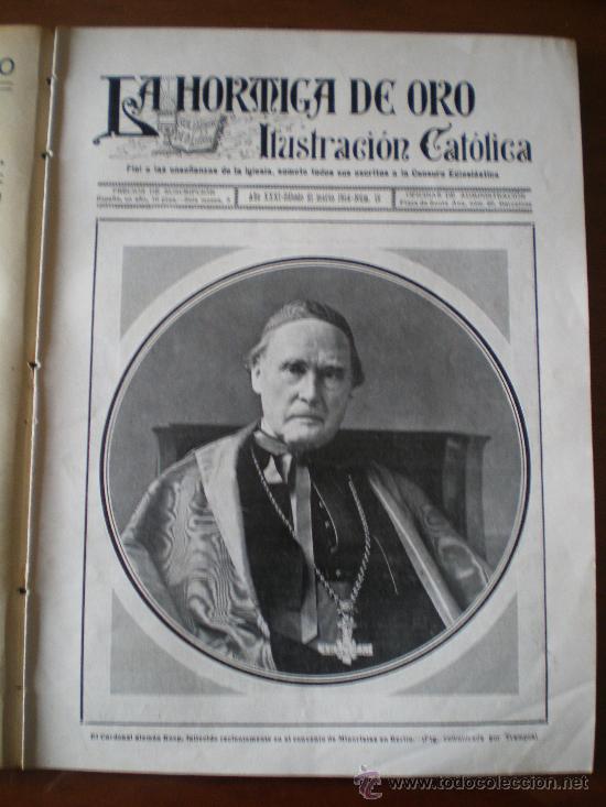 Coleccionismo de revistas y peri&oacute;dicos: LA HORMIGA DE ORO N&ordm; 12 (21/03/14) GALDAME SOPORTA TARRAGONA CACERES CONDE DE MONTRONES SAN SEBASTIA