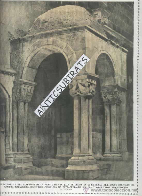 Sammeln von Zeitschriften und Zeitungen: REVISTA 1919 ITALICA SAN JUAN DE DUERO SORIA SALINAS DE LENIZ ARAMAYONA CEREZO VALLEJO FOTOS SEGOVIA