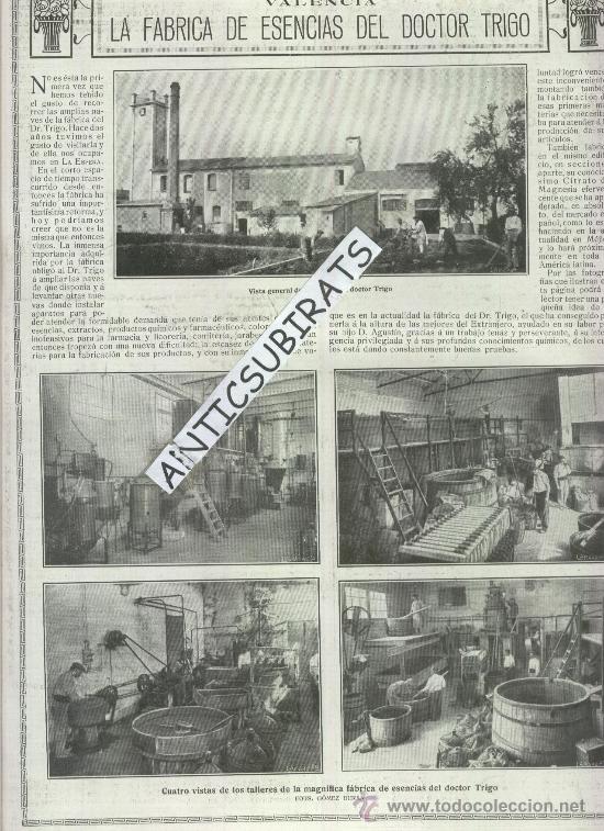 Collezionismo di Riviste e Giornali: REVISTA 1919 BARCO DE AVILA FABRICA DE ESENCIAS DEL DOCTOR TRIGO VELA SANTIBA&Ntilde;EZ CARRETAS DEL ROCIO