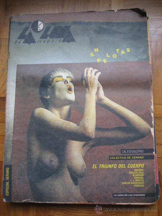 Coleccionismo de revistas y peri&oacute;dicos: La Luna de Madrid. N&ordm; 20 Julio - Agosto 1985 Especial verano. 94 paginas.