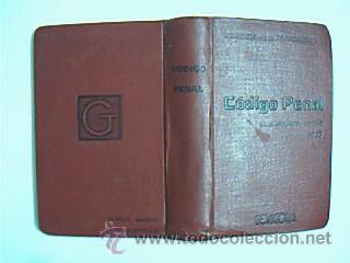 Coleccionismo de Revistas y Peri&oacute;dicos: C&oacute;digo Penal de 18 de junio de 1870. Revista de los Tribunales. Biblioteca de Bolsillo. A&ntilde;o 1933