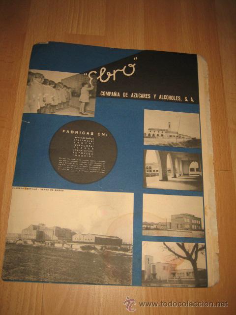 Collection Magazines and Newspapers: PUBLICIDAD VARIADA EBRO COMPA&Ntilde;IA DE AZUCARESVENTA DE  HOJA REVISTA VERTICE N&ordm; EXTRAORDINARIO DE 1937