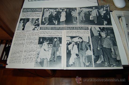 Collection Magazines and Newspapers: ROMINA POWER, AL BANO e YLENIA CARRISI. Reportaje gr&aacute;fico de los a&ntilde;os 70