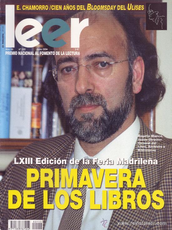 Coleccionismo de revistas y peri&oacute;dicos: Revista Leer. N&uacute;mero 153 - Junio 2004