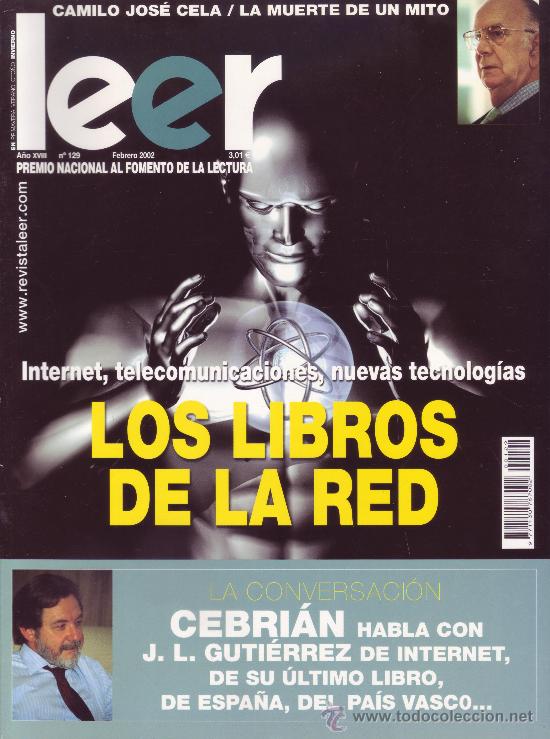Sammeln von Zeitschriften und Zeitungen: Revista Leer. N&uacute;mero 129 - Febrero 2002