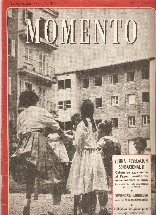 Collection Magazines and Newspapers: REVISTA MOMENTO NOVIEMBRE 1955
