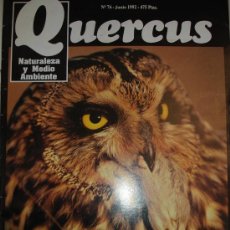 Coleccionismo de Revistas y Periódicos: REVISTA QUERCUS LECHUZA 1992