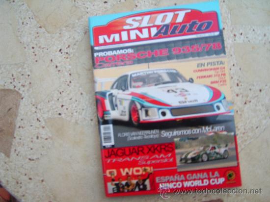 Coleccionismo de Revistas y Peri&oacute;dicos: SLOT MINIAUTO N&ordm;27, JAGUAR XKRS, PORSCHE 935, BRM P25, CUNNINGHAM C4, PORSCHE 911 GT1