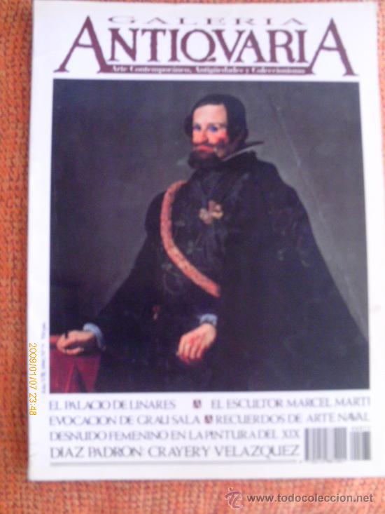 Coleccionismo de revistas y peri&oacute;dicos: GALER&Iacute;A ANTIQUARIA . REVISTA DE ARTE ,ANTIGUEDADES Y COLECCIONISMO.1990 - N&ordm; 75