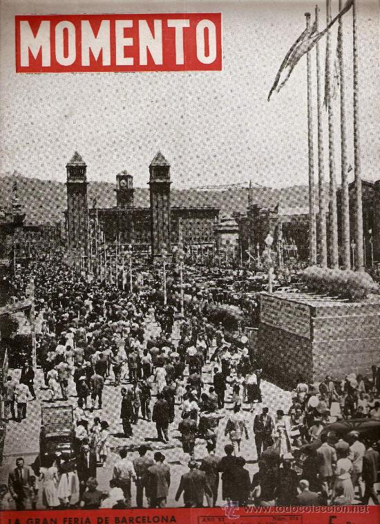 Coleccionismo de revistas y peri&oacute;dicos: REVISTA MOMENTO JUNIO DE 1956 N&ordm; 274