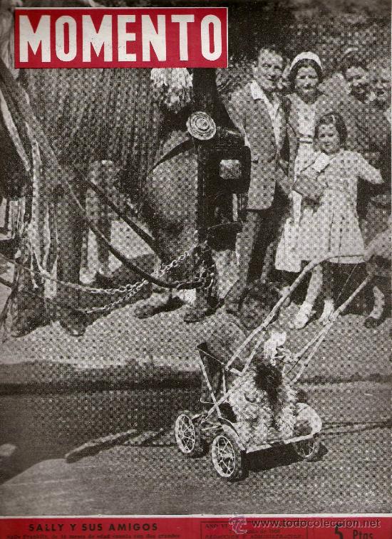 Coleccionismo de revistas y peri&oacute;dicos: REVISTA MOMENTO JUNIO DE 1956 N&ordm; 273