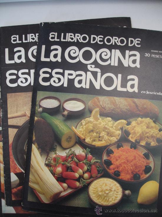 Coleccionismo de revistas y peri&oacute;dicos: LOTE 4 FASCICULOS LA COCINA ESPA&Ntilde;OLA