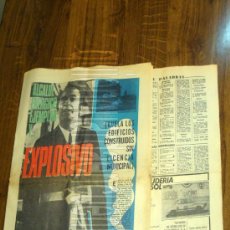 Coleccionismo de Revistas y Periódicos: PERIÓDICO PUEBLO 11 DE JULIO DE 1970 REVISTA DEL SÁBADO Y 8 PÁGINAS DEL DÍA 8 DE JULIO