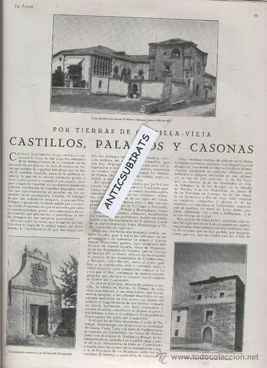 Collection Magazines and Newspapers: REVISTA 1929 INSUA RICARDO DE VILLODAS HORNA EL RIBERO MEDINA DE POMAR VILLARCAYO FRIAS