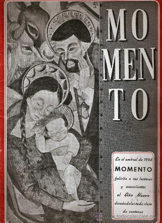 Collection Magazines and Newspapers: REVISTA MOMENTO N&ordm; 250 DICIEMBRE DE 1955