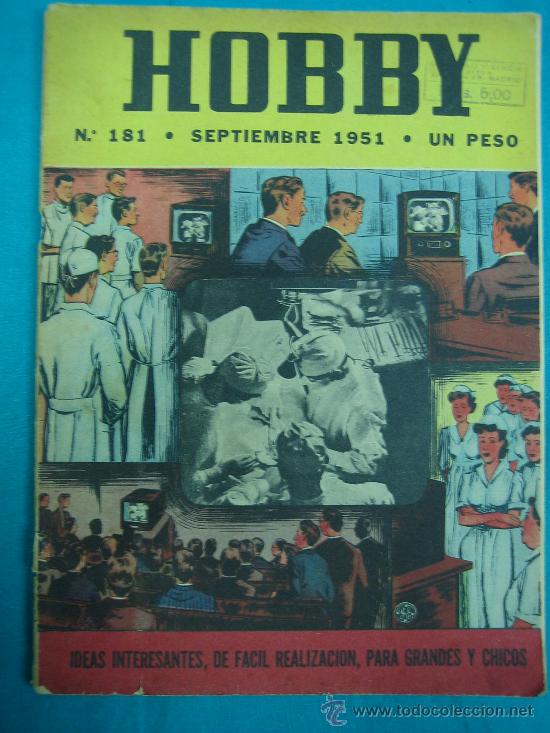 Coleccionismo de revistas y peri&oacute;dicos: Revista Hobby 1951