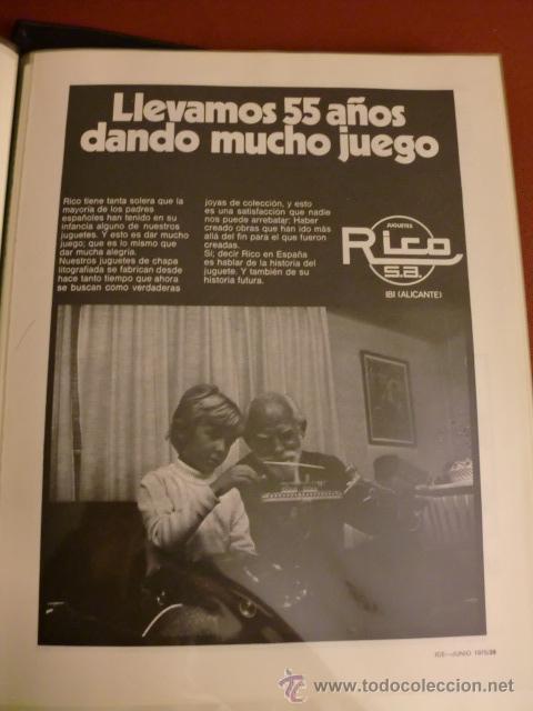 Coleccionismo de revistas y peri&oacute;dicos: publicidad original RICO JUGUETES  MERCEDES RICO