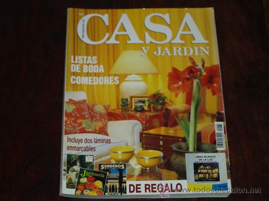Coleccionismo de Revistas y Peri&oacute;dicos: REVISTA DE DECORACION. CASA Y JARDIN. LISTAS DE BODA. COMEDORES. N&ordm; 263. A&Ntilde;O XXVII