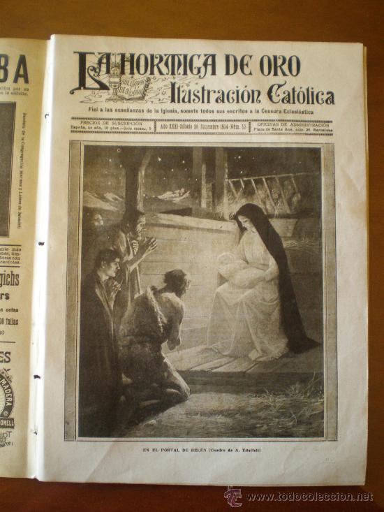 Coleccionismo de revistas y peri&oacute;dicos: LA HORMIGA DE ORO N&ordm; 52 (26/12/14) NANCLARES DE OCA ALAVA FERNANDO LOPEZ MONIS SANTURCE