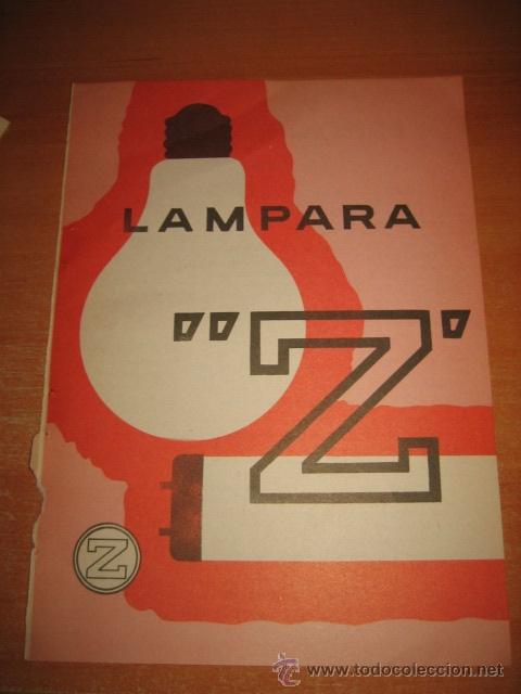 Coleccionismo de Revistas y Peri&oacute;dicos: PUBLICIDAD LAMPARA Z  HOJA REVISTA SELECCIONES READERS DIGEST 1966