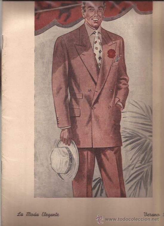 Coleccionismo de Revistas y Peri&oacute;dicos: REVISTA-LA MODA ELEGANTE-VERANO 1951-NUM.44-