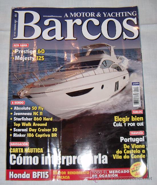 Coleccionismo de revistas y peri&oacute;dicos: revista Barcos a motor y Yachting 2011