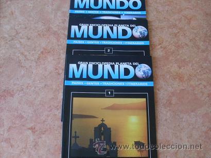 Coleccionismo de revistas y peri&oacute;dicos: GRAN ENCICLOPEDIA DEL MUNDO,FASCICULOS 1 Y 2,EDITORIAL PLANETA,A&Ntilde;O 91