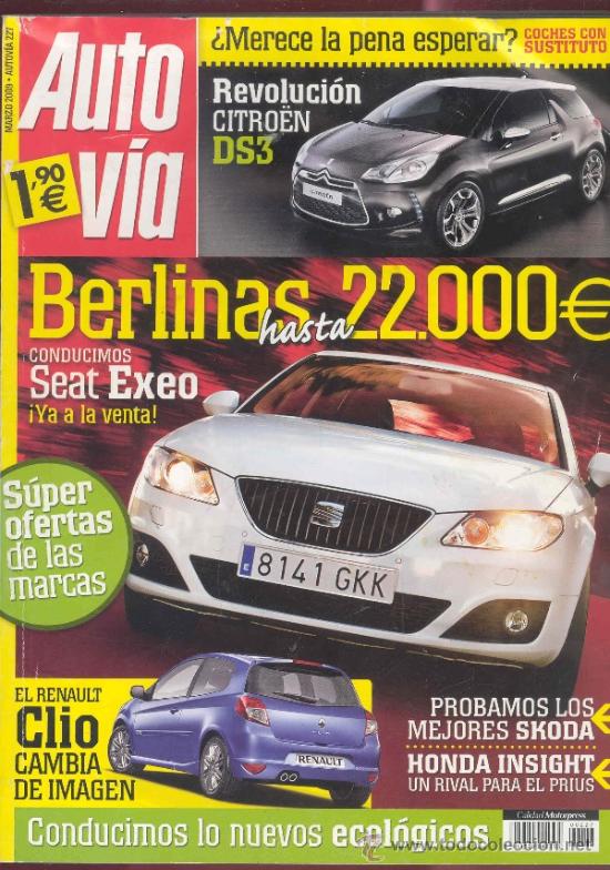 Collezionismo di Riviste e Giornali: REVISTA AUTOVIA N&ordm; 227 MARZO 2009 -