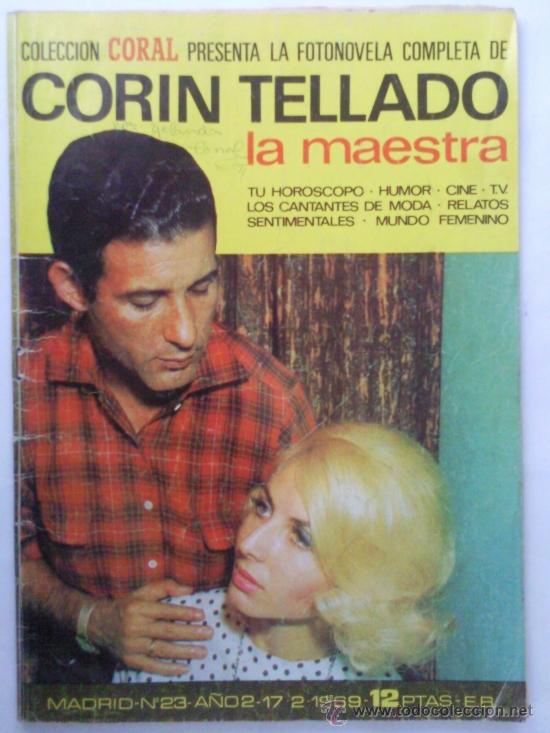 Coleccionismo de Revistas y Peri&oacute;dicos: FOTONOVELA CORIN TELLADO - LA MAESTRA - 1968 - EDITORIAL BRUGUERA